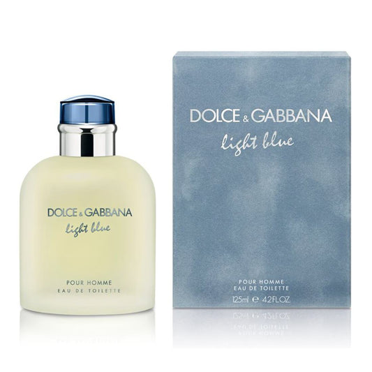 Dolce and Gabbana Light Blue Pour Homme Eau De Toilette For Men 125ml