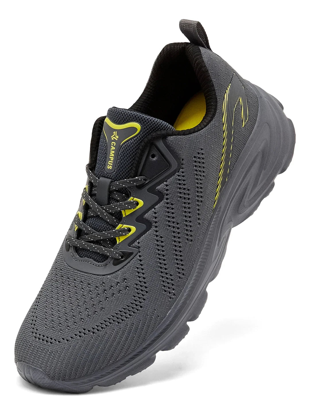 Campus DIGON Grey Mens Running Shoes