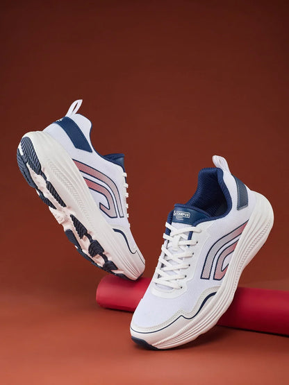 Campus DIRECT White Mens Running Shoes