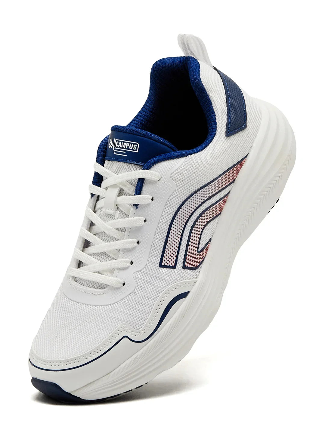 Campus DIRECT White Mens Running Shoes