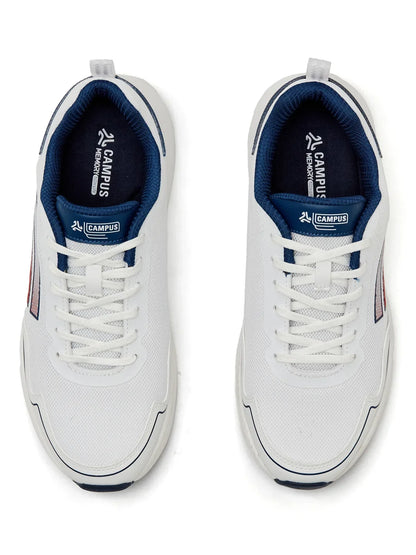 Campus DIRECT White Mens Running Shoes