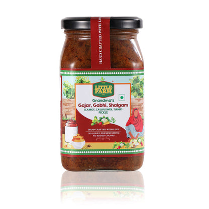 The Little Farm Company Gobhi Gajjar Shalgum Pickle