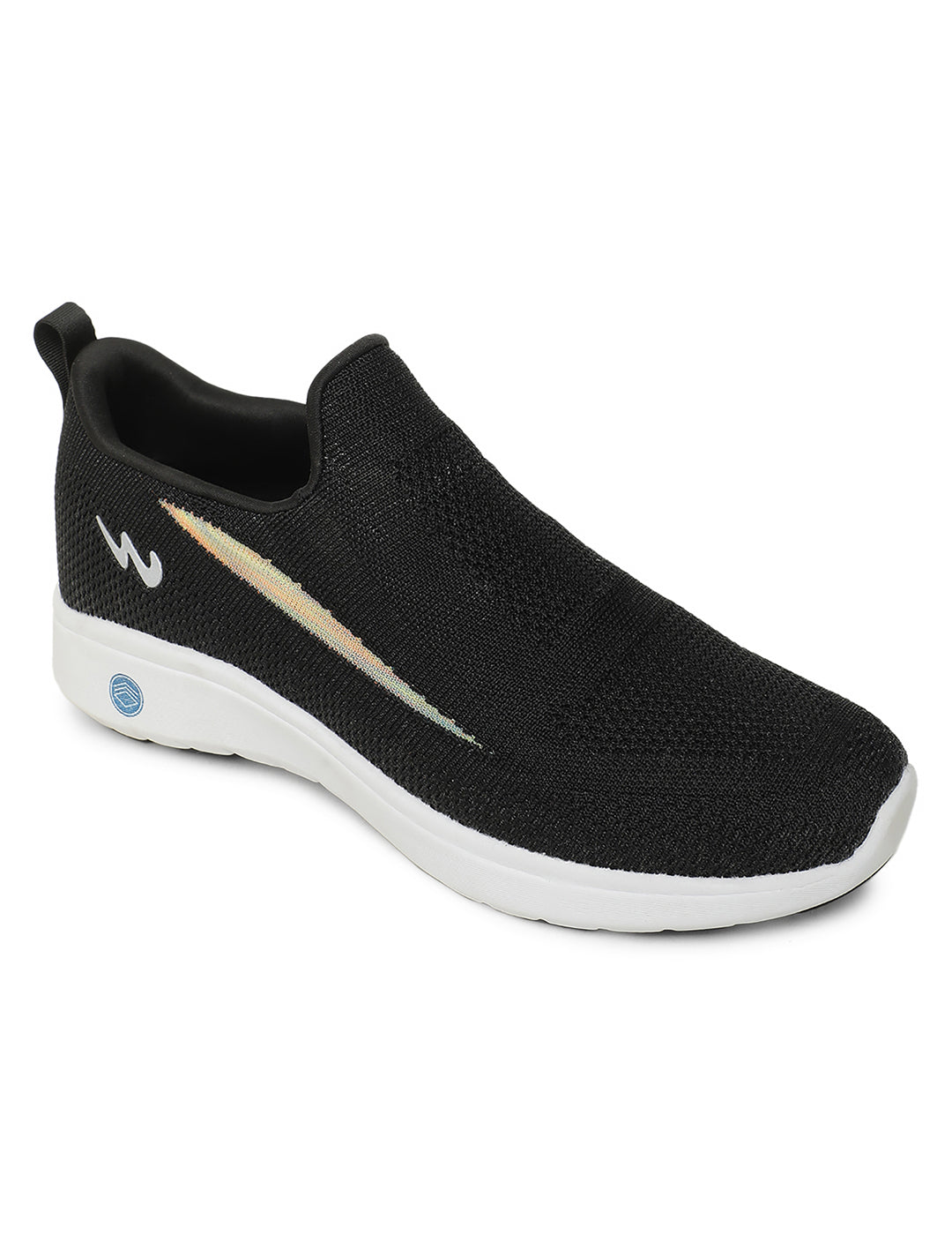 Campus DRAFT Black Mens Walking Shoes