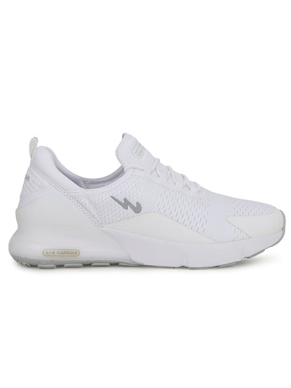 Campus DRAGON White Mens Running Shoes