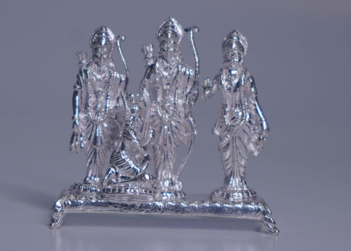 Pure Silver Ramparivar Idol 80g - PUSHMYCART