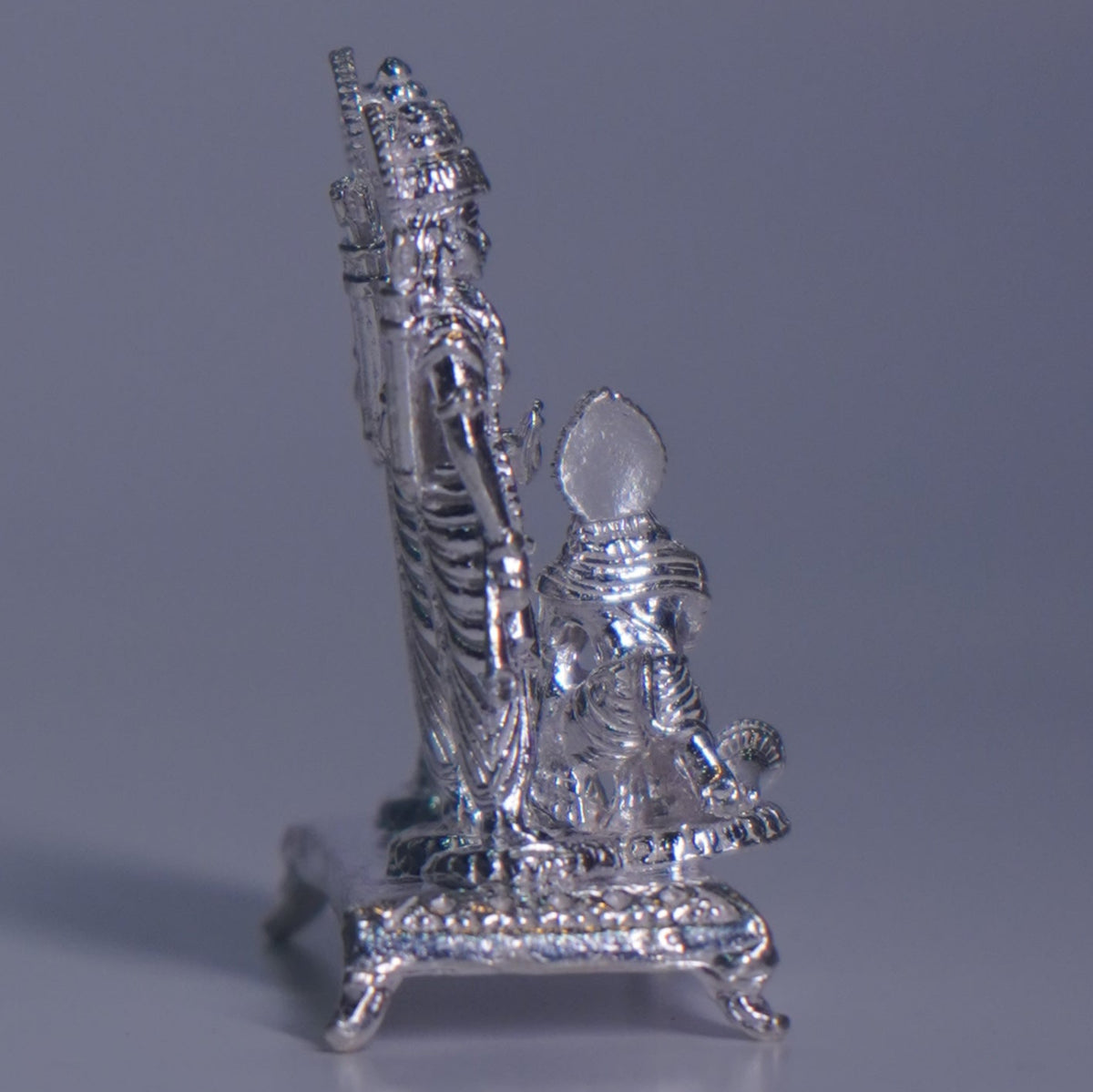 Pure Silver Ramparivar Idol 80g - PUSHMYCART