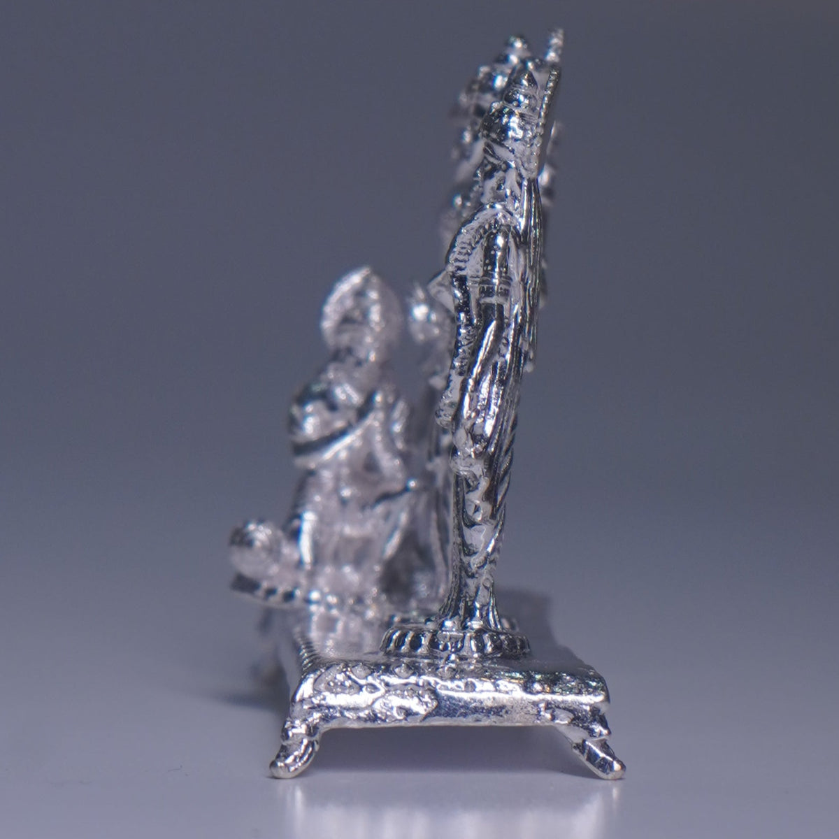 Pure Silver Ramparivar Idol 80g - PUSHMYCART