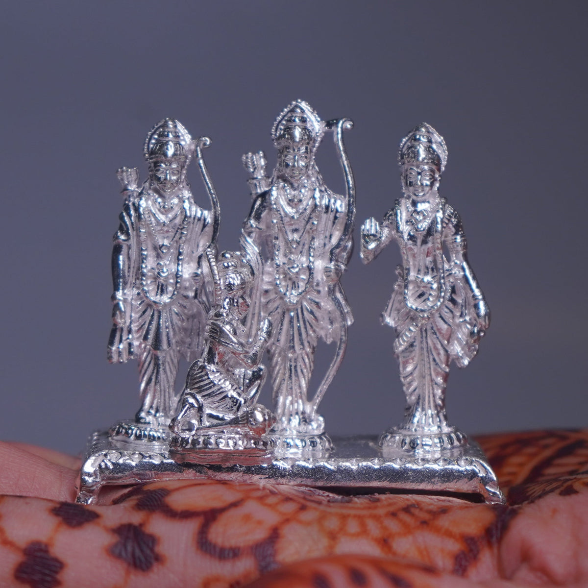Pure Silver Ramparivar Idol 80g - PUSHMYCART