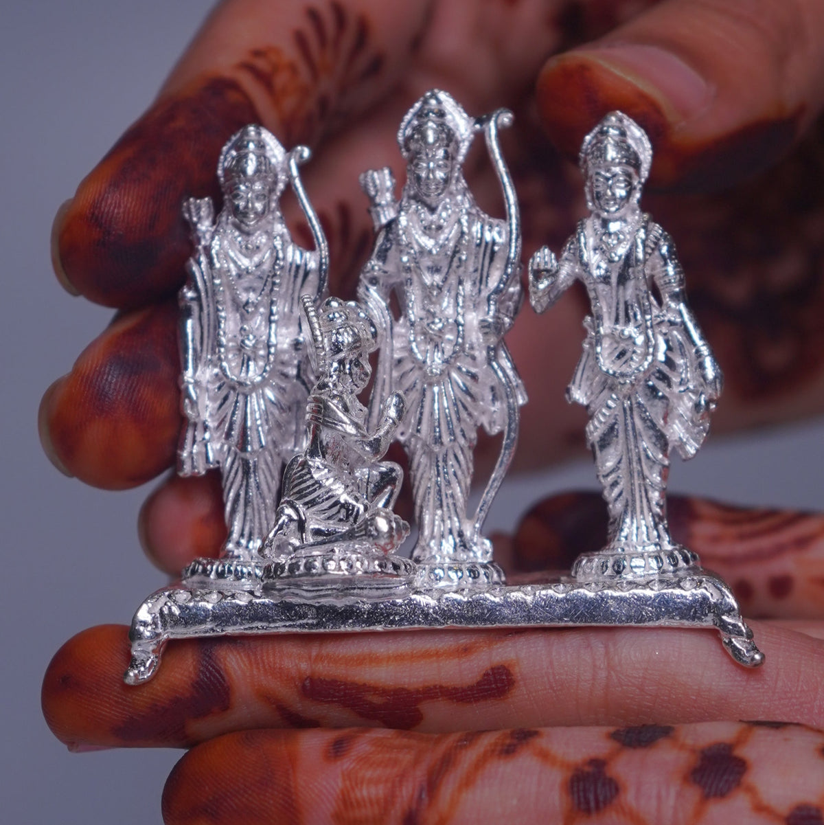 Pure Silver Ramparivar Idol 80g - PUSHMYCART
