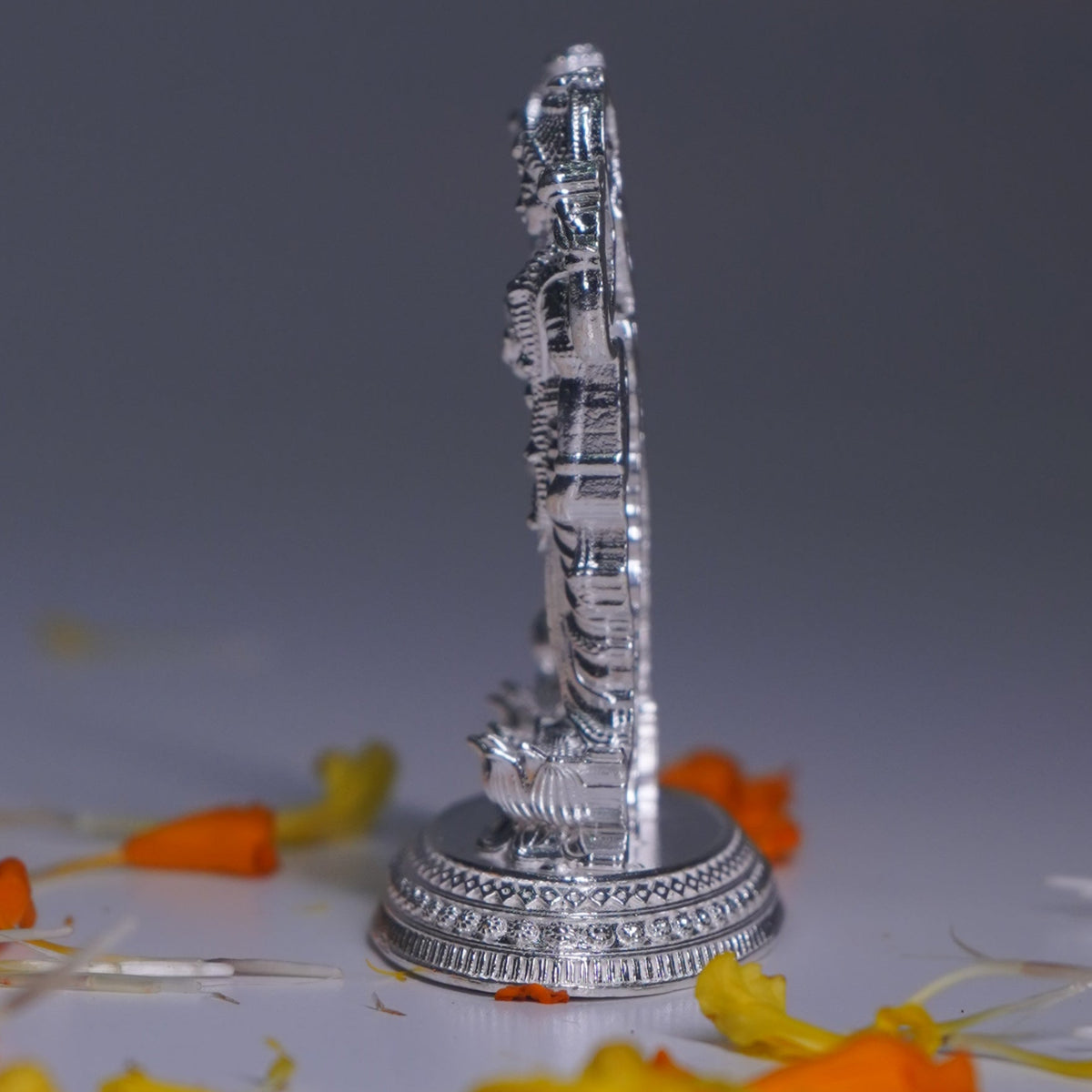 Pure Silver Lakshmi Narayana Idol 45g - PUSHMYCART