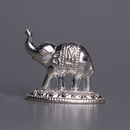 Pure Silver Elephants Idol 12g (Pack of 2) - PUSHMYCART