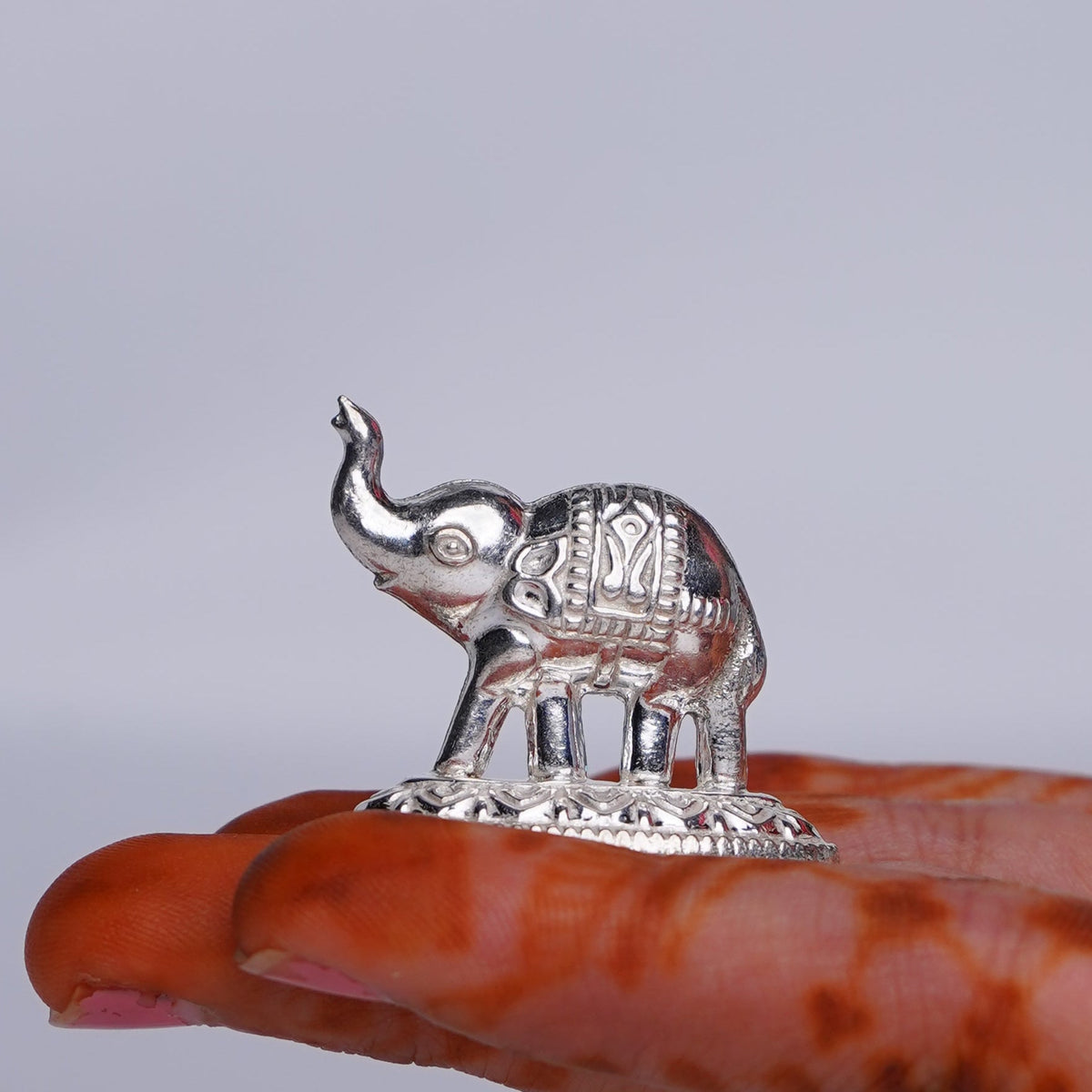 Pure Silver Elephants Idol 12g (Pack of 2) - PUSHMYCART