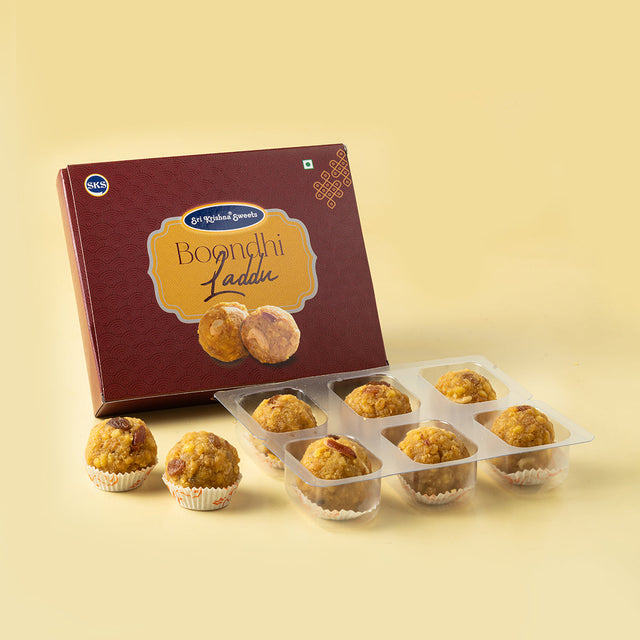 Sri Krishna Sweets Boondhi Laddu - PUSHMYCART