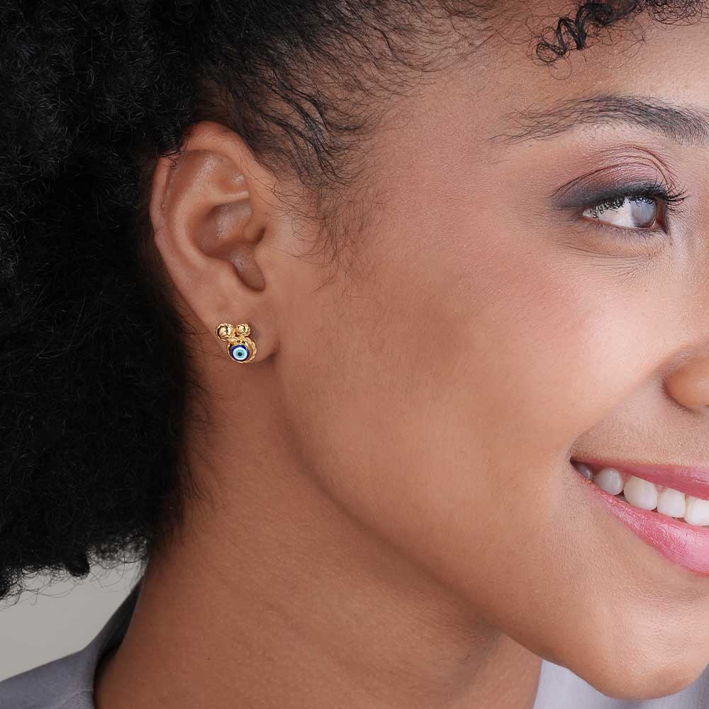 Palmonas Evil Eye Arcana 925 Sterling Silver Studs