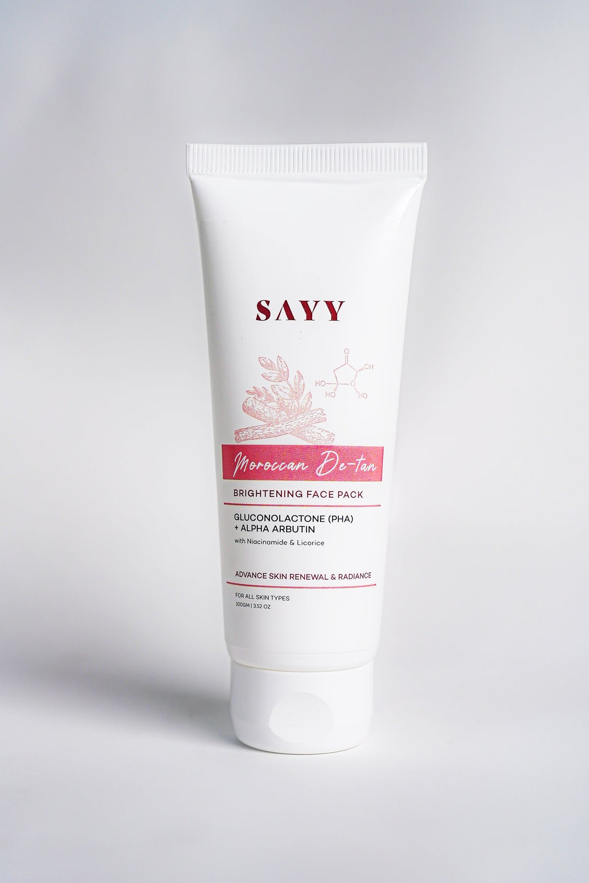 SAYY Moroccan De-Tan Brightening Face Pack