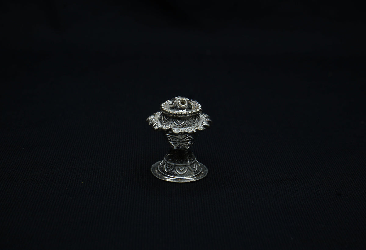 Pure Silver Incense Stick Stand 12g - PUSHMYCART