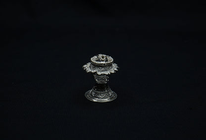 Pure Silver Incense Stick Stand 12g - PUSHMYCART