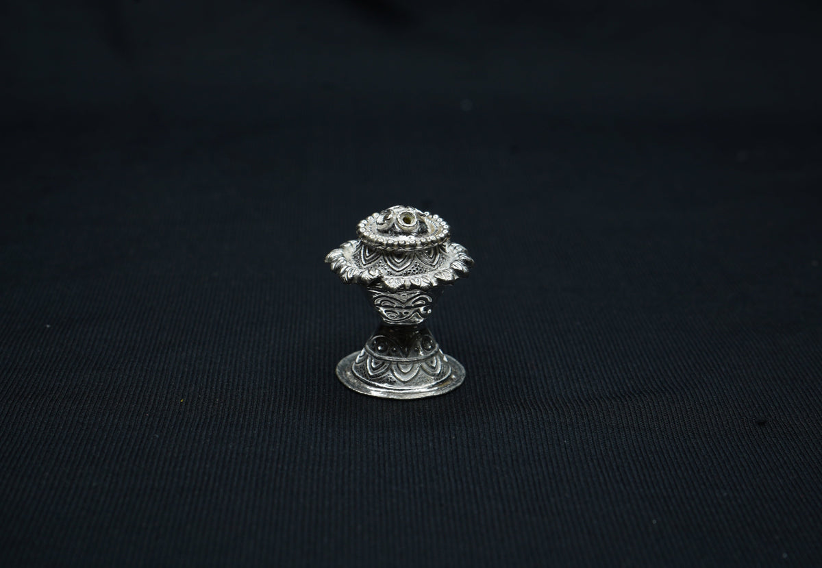 Pure Silver Incense Stick Stand 12g - PUSHMYCART