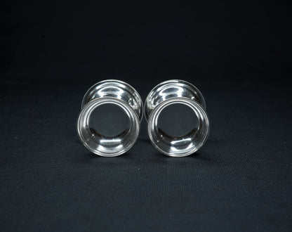 Pair of Pure Silver Lamps 21 grams - PUSHMYCART
