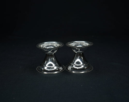 Pair of Diyas Pure Silver 20 grams - PUSHMYCART