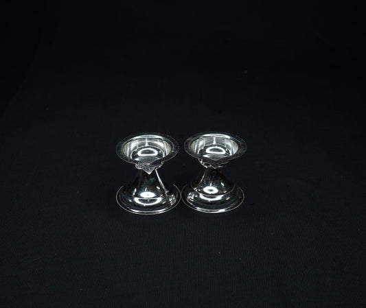 Pair of Diyas Pure Silver 20 grams - PUSHMYCART