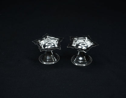Pure Silver Kundulu Diya Pair10 grams - PUSHMYCART