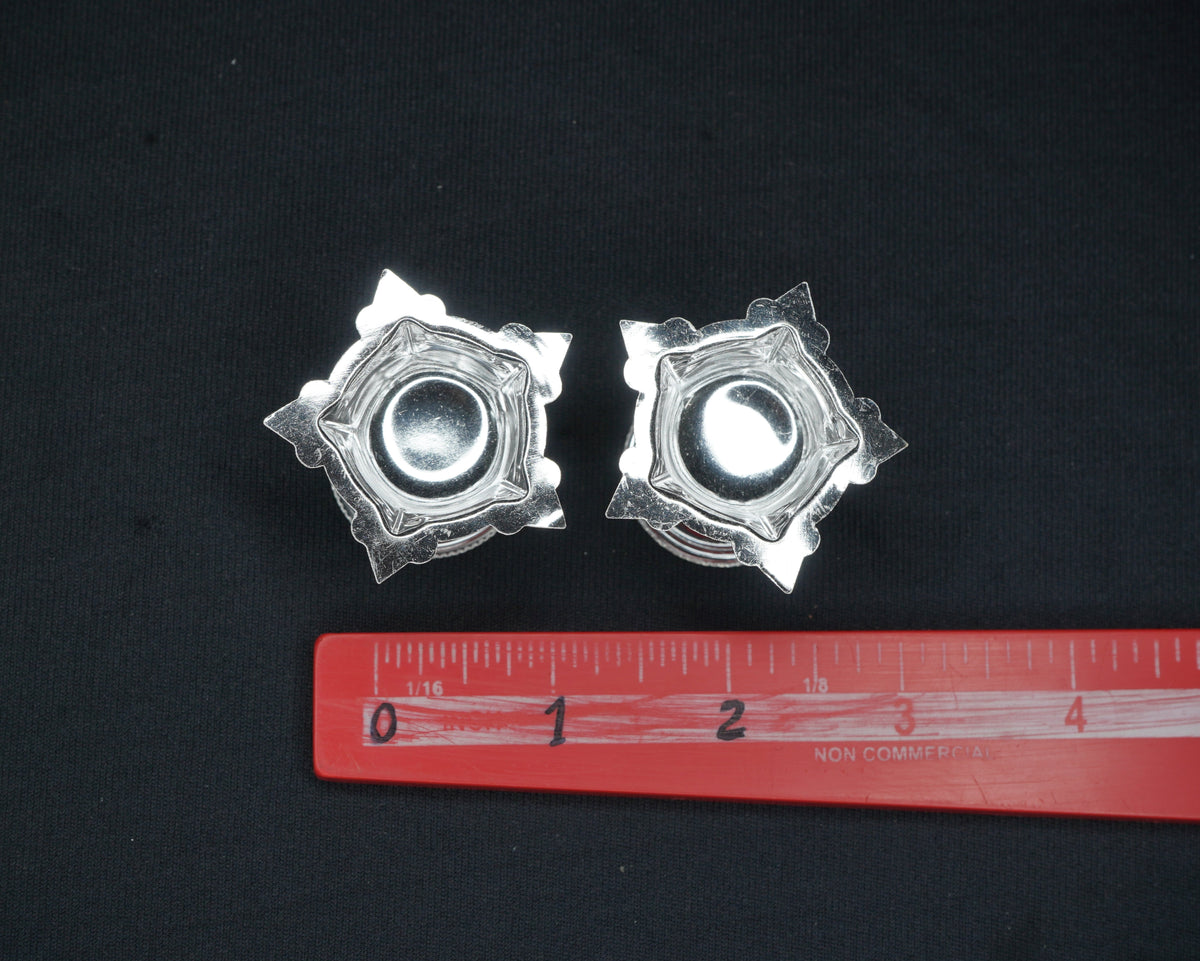 Pure Silver Kundulu Diya Pair10 grams - PUSHMYCART