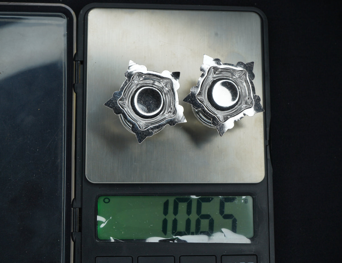 Pure Silver Kundulu Diya Pair10 grams - PUSHMYCART