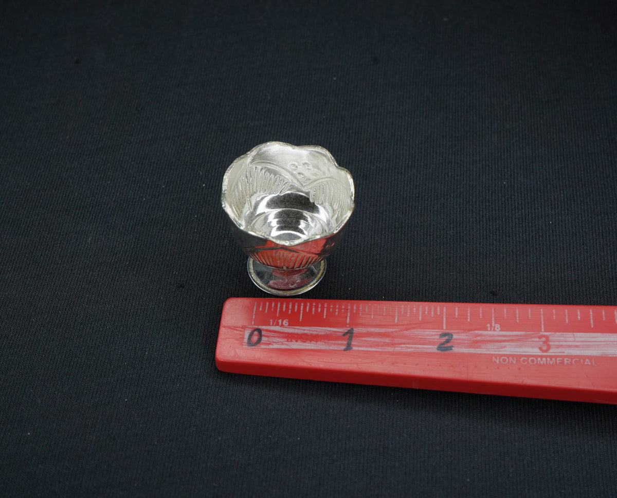 Pure Silver Design Bowl Small 7g - PUSHMYCART