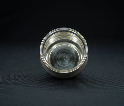 Pure Silver Fancy Stand Bowl 25g - PUSHMYCART