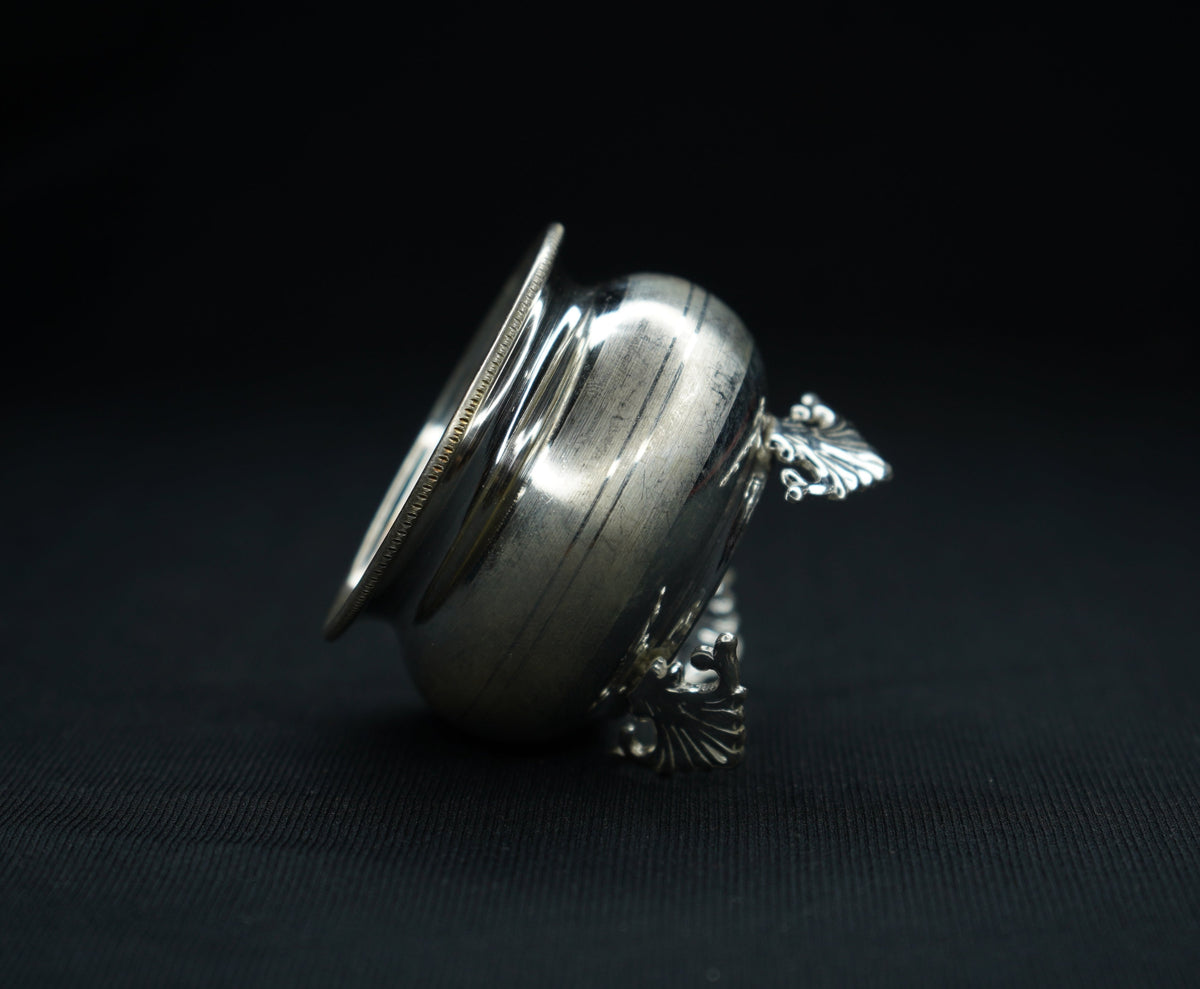 Pure Silver Fancy Stand Bowl 25g - PUSHMYCART