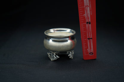 Pure Silver Fancy Stand Bowl 25g - PUSHMYCART
