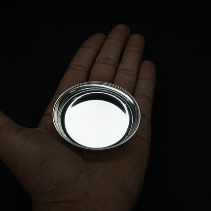 Pure Silver Plain Plate 11g - PUSHMYCART