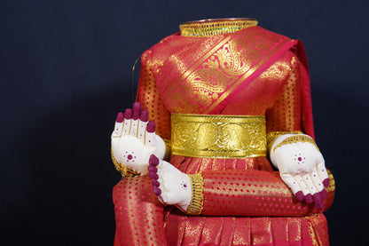 Varamahalakshmi Idol For Vratha Pooja - PUSHMYCART