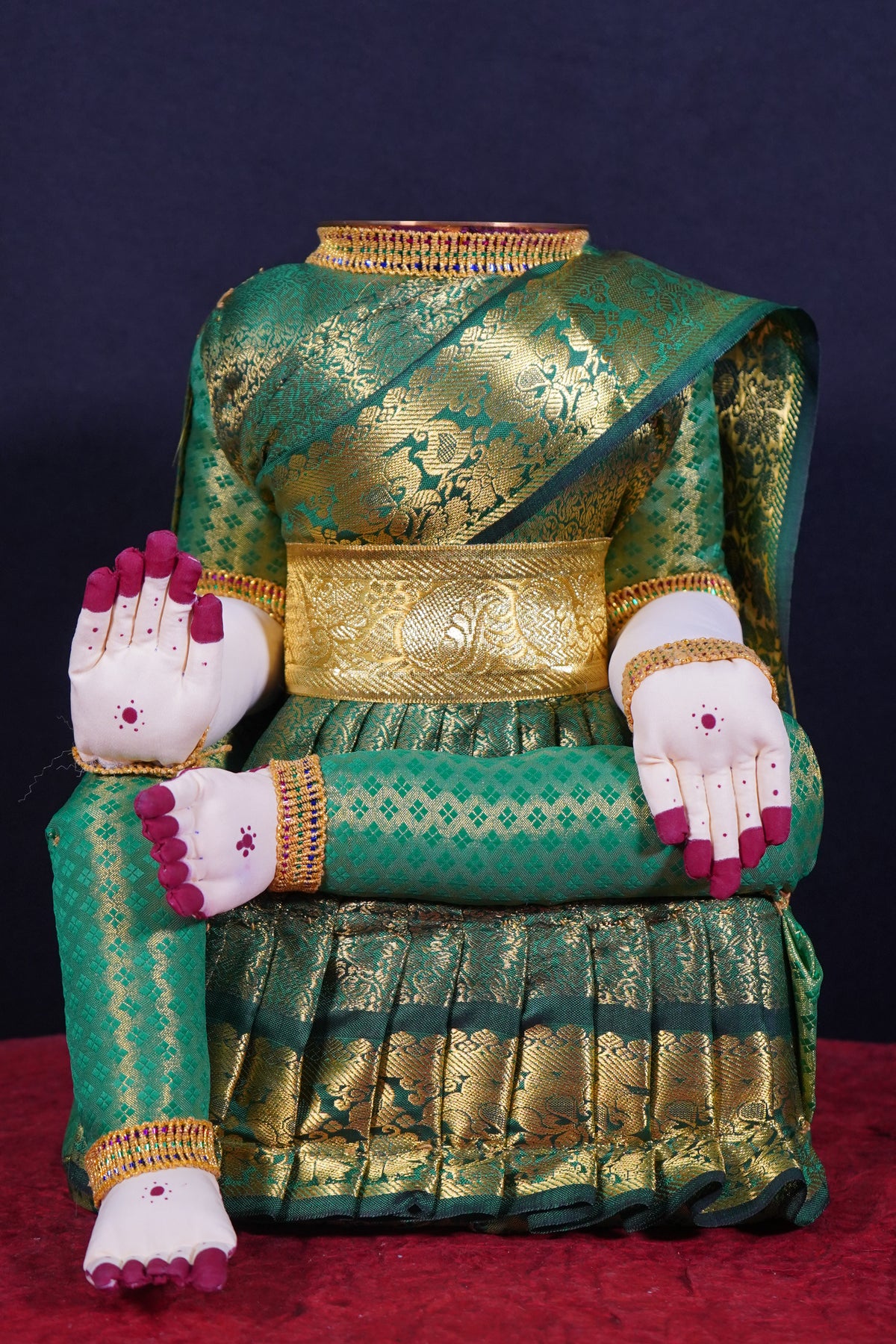 Varamahalakshmi Idol For Vratha Pooja - PUSHMYCART
