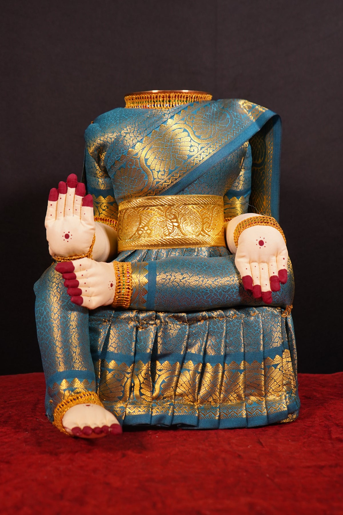 Varamahalakshmi Idol For Vratha Pooja - PUSHMYCART
