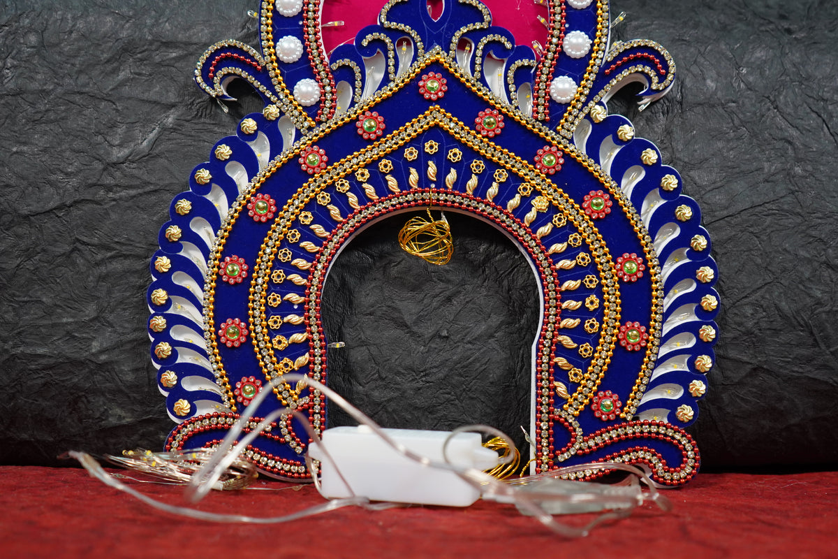Hindu Deity Head Arch With Light - PUSHMYCART
