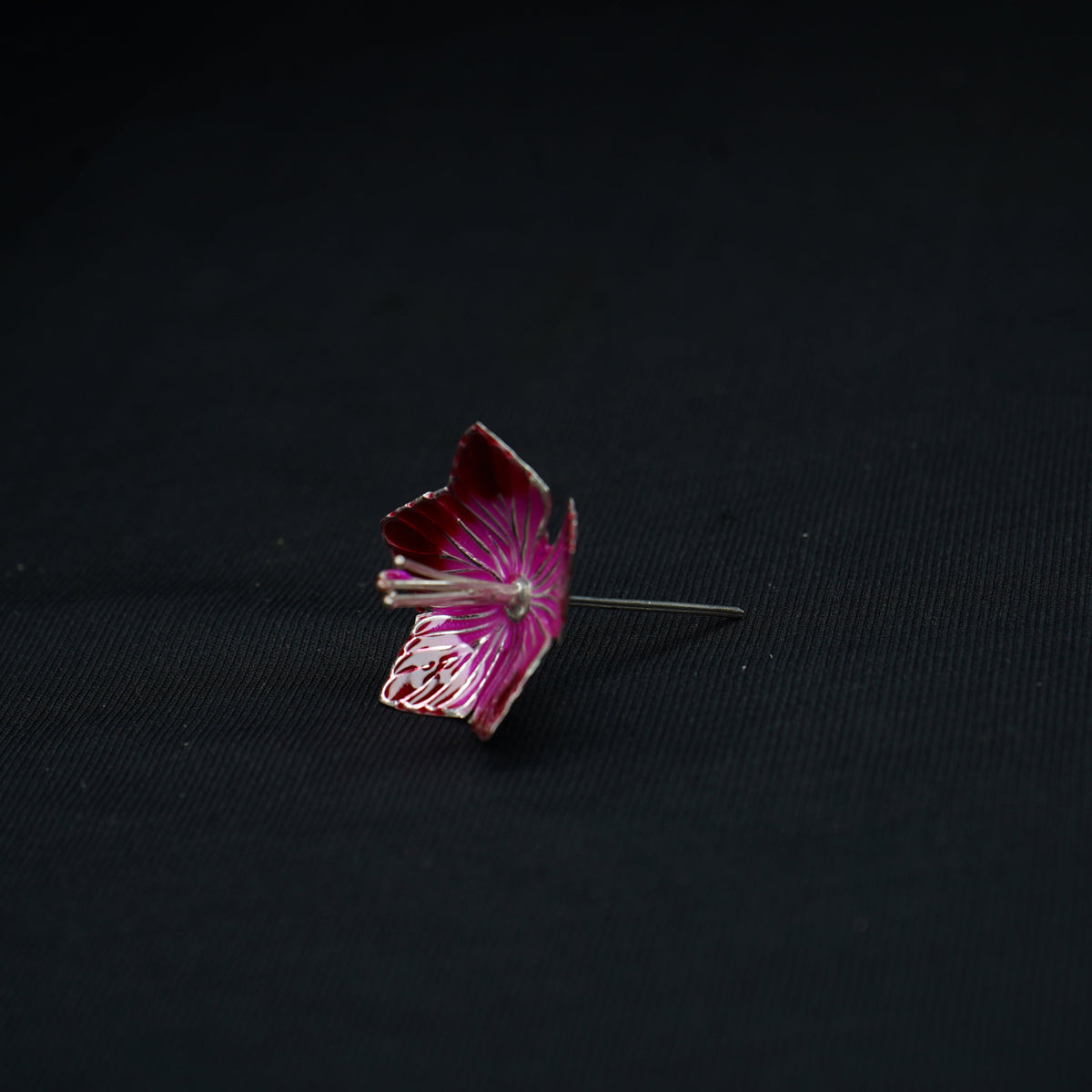 Pure Silver Pink And Red Flowers 3g - PUSHMYCART