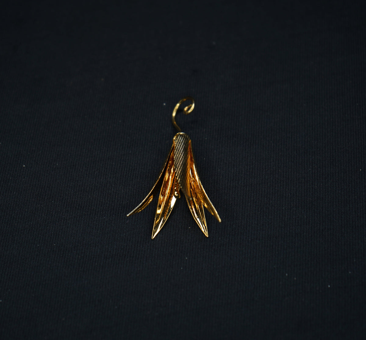 Pure Silver Sampengi Flower for pooja
