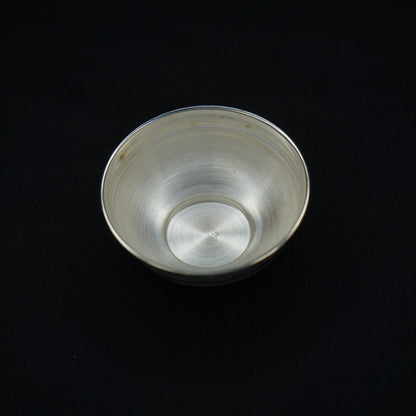 Pure Silver Plain Bowl 15 grams - PUSHMYCART