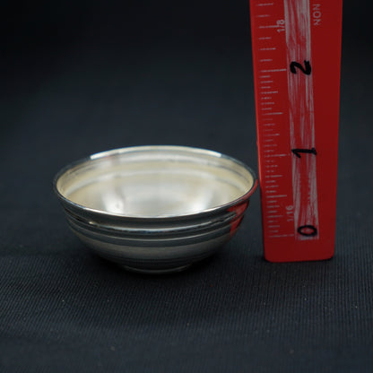 Pure Silver Plain Bowl 15 grams - PUSHMYCART