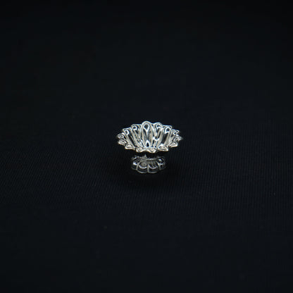 Pure Silver Flower Bowl Small 4g - PUSHMYCART