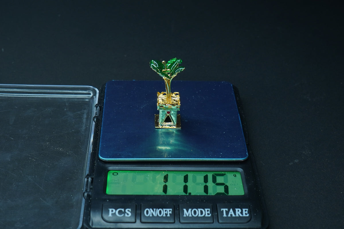 Pure Silver Tulsi Tree 11g By Mahita Collections - PUSHMYCART