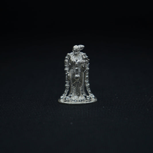 Pure Silver Andal Amman Idol 18g - PUSHMYCART