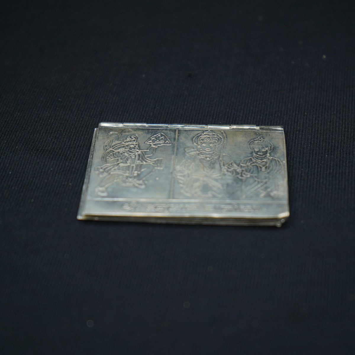 Pure Silver Hanuman Chalisa Book 37.5g - PUSHMYCART
