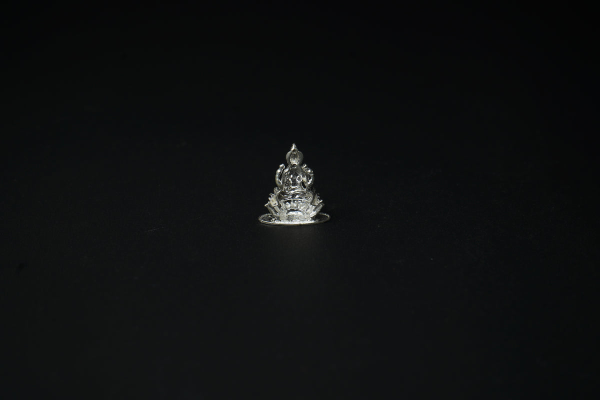 Pure Silver Lakshmi Idol 7.41g - PUSHMYCART