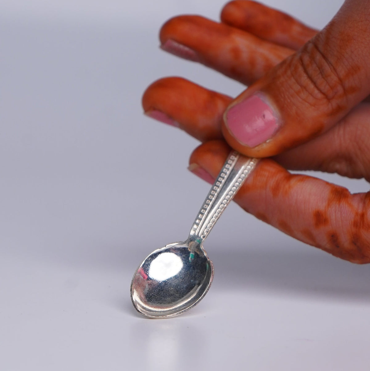 Pure Silver Small Spoon 5 grams - PUSHMYCART