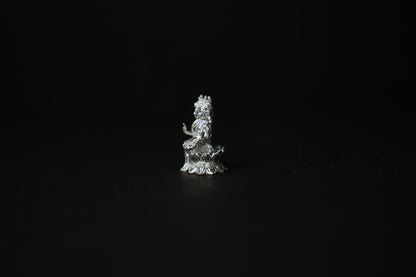 Pure Silver Gayathri Devi Idol 54.42 grams - PUSHMYCART