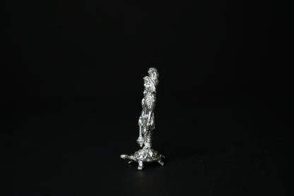 Pure Silver Vishnu Murthy Idol 52.15 grams - PUSHMYCART