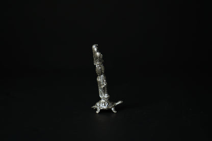Pure Silver Vishnu Murthy Idol 52.15 grams - PUSHMYCART